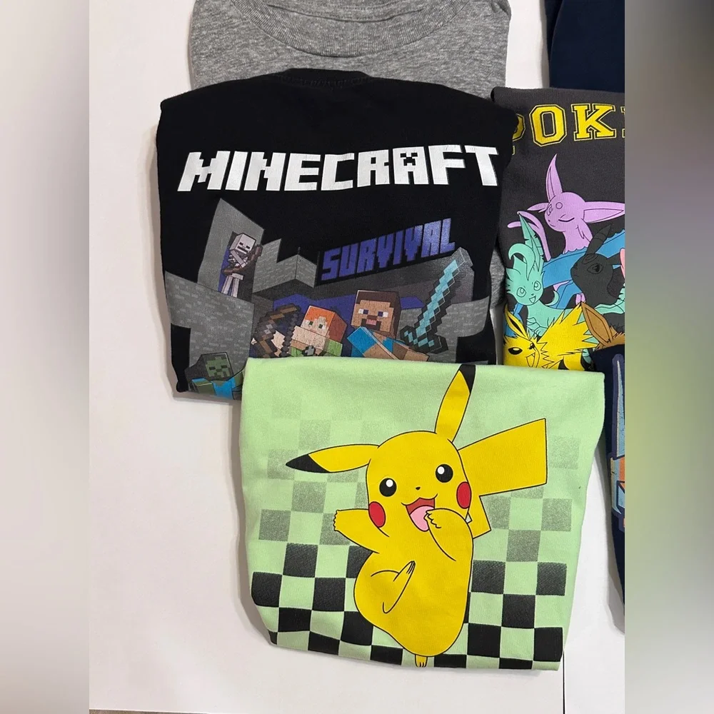 Bundle of 6 Boys T-Shirts - Picture 3 of 14